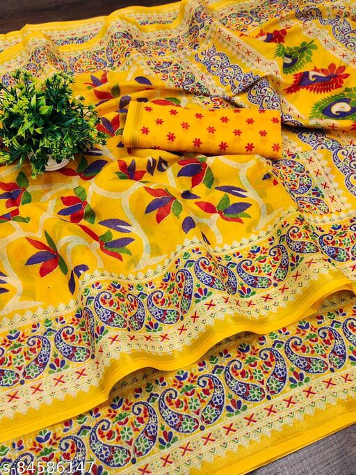 Shrishti 15 Printed Soft Cotton Fancy Designer Exclusive Wear Saree Collection